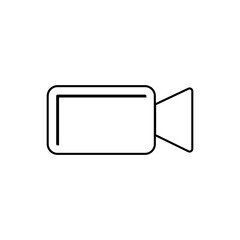 Video Icon. Cinema, Camcorder Symbol - Vector.