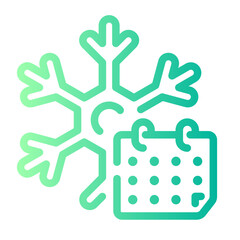 winter Line Icon