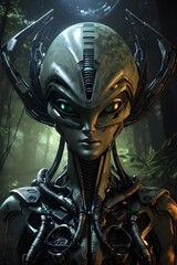 Alien Enigma - Generative AI




