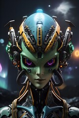 Alien Riddles - Generative AI




