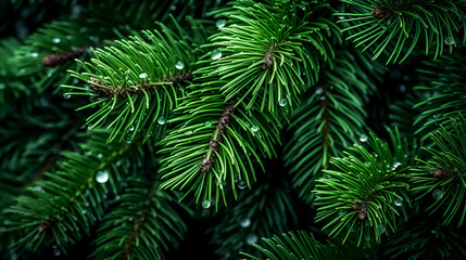 もみの木のクローズアップ