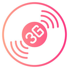 connectivity gradient icon