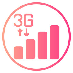 signal gradient icon