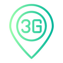 location gradient icon