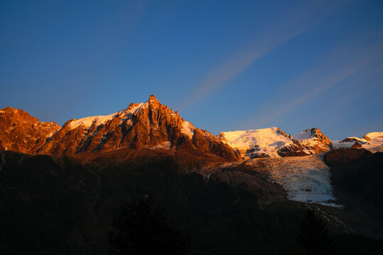 sunset over the mountains © Aniwat