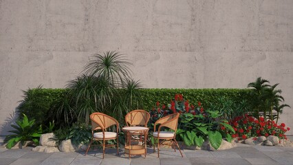 Obraz premium LANDSCAPING AND GARDEN DESIGN