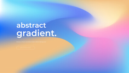 Gradient colorful abstract background vector