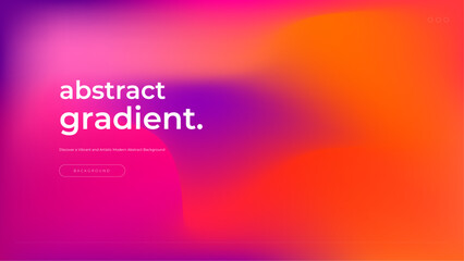 Retro gradient background with grain texture