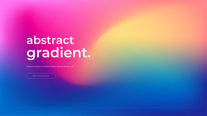 Colorful gradient background with hologram effect and magic lights. Holographic abstract fantasy backdrop with fairy sparkles, gold stars and festive blurs.