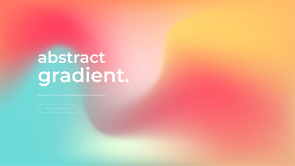 Retro gradient background with grain texture