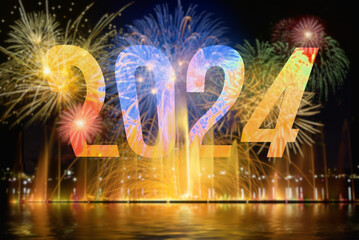 Feuerwerk und Silvesterfeier 2024