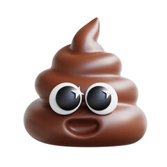 shit 3d emoticon