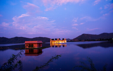 Jal Mahal or Water Palace, Jaipur, Rajasthan, India