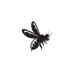 bee icon symbol sign vector