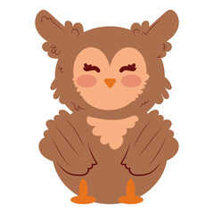 autumn season animal owl