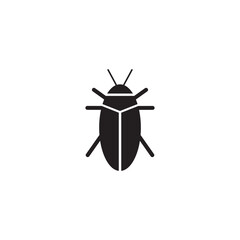 cockroach icon symbol sign vector