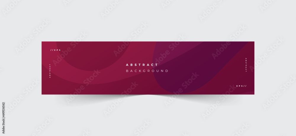 Wall mural linkedin banner abstract background | linkedin banner | linkedin header | linkedin cover | linkedin 