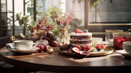 a visual masterpiece that celebrates the joy of breakfast, offering endless creative possibilities...