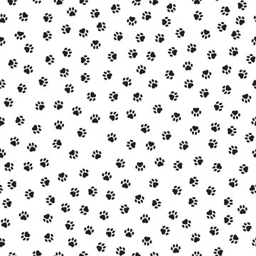 cat paw print seamless pattern Creative printing, screen printing, illustrations or background images of any kind.
Types of vector work