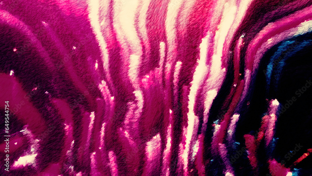 Poster animation of moving stream of energy lines in cyber space. motion. electronic lines move in flow of 