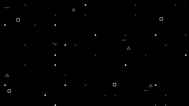 Super cool posterize frames multi shapes geometrical slideshow background