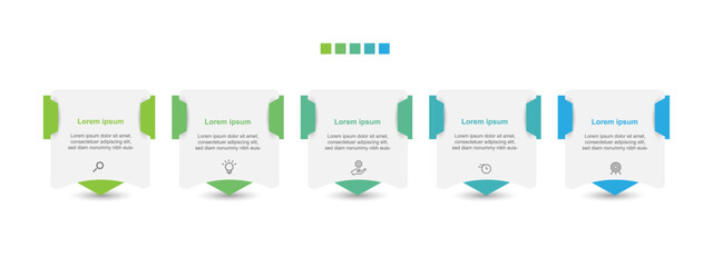 Infographic vector element 