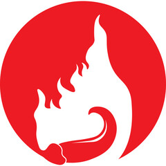 Spicy Food Logo