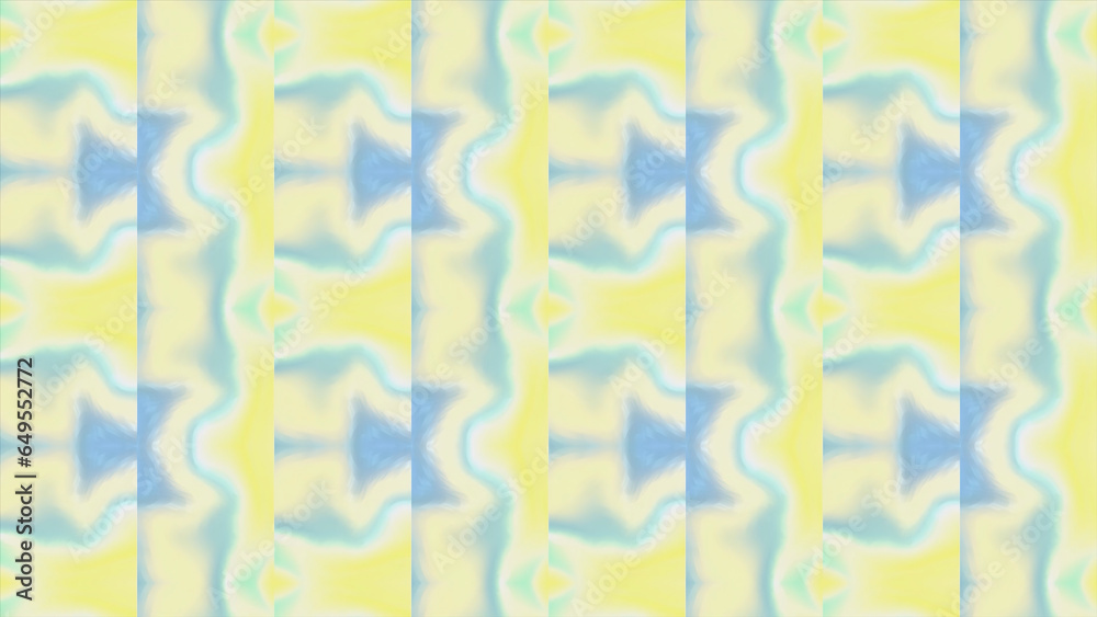 Poster mosaic kaleidoscopic pattern with flashing colors. motion. bright colorful flashes of mosaic pattern