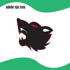 Wolf's head.wolf head vector.tribal tattoo wolf designs