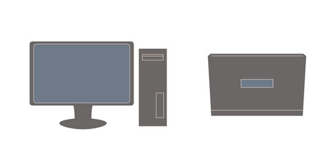 デスクトップパソコン　ノートパソコン