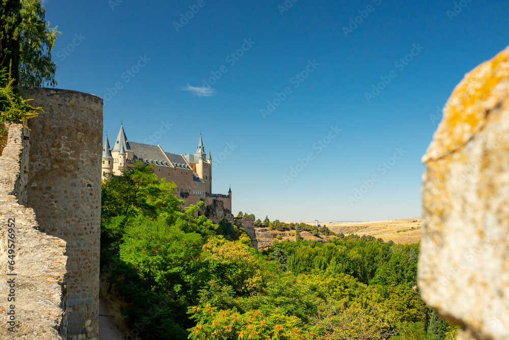 Poster Alcazar de Segovia (Segovia castle), Spain	