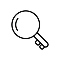 SEO keywork research vector icon