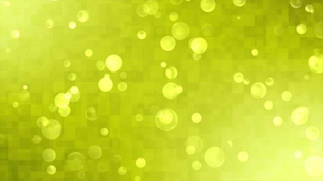 Shiny dissolving particles moving over box pattern background