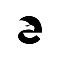 e eagle logo design 
