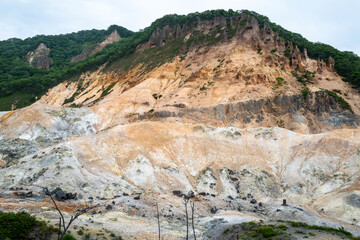 登別温泉　地獄谷