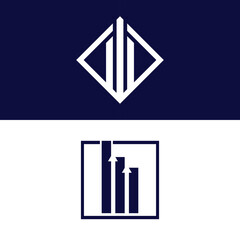 modern finance  logo design