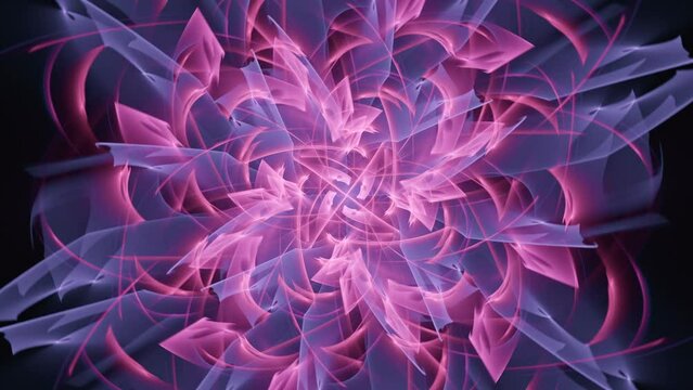 Hypnotic mandala patterns, enigmatic intricate flowing geometric fractal abstract ecstasy, endless loop of spiritual awakening energy flow, visual beats fantasy swirls.