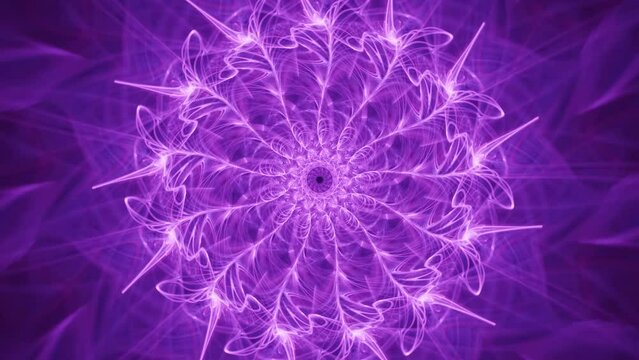 Hypnotic mandala patterns, enigmatic intricate flowing geometric fractal abstract ecstasy, endless loop of spiritual awakening energy flow, visual beats fantasy swirls.