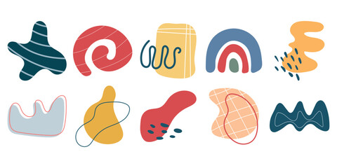 Modern Abstract Shape Set