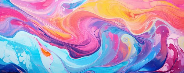 abstract colorful background with water