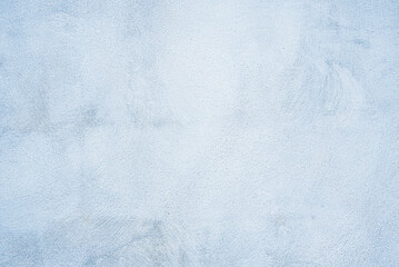 Light cyan painted stucco wall texture,concrete wall texture for background.