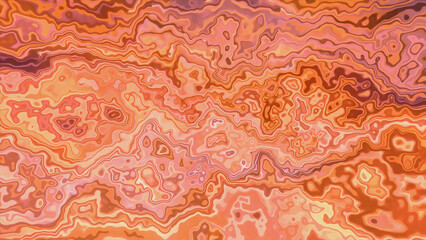 Purple and pink liquid. Motion. A bright light background with an iridescent light shade like a blob made in 3d format.
