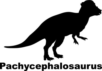 Pachycephalosaurus Dinosaur silhouette dinosaur monogram dinosaur species dinosaur breed types of dinosaurs, types of dinosaurs, dinosaur monogram, dinosaur breed