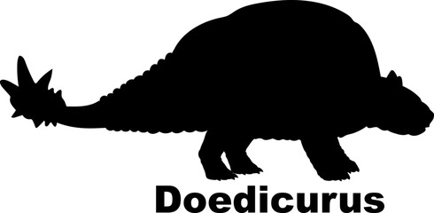 Doedicurus Dinosaur silhouette dinosaur monogram dinosaur species dinosaur breed types of dinosaurs, types of dinosaurs, dinosaur monogram, dinosaur breed