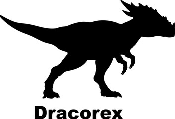 Dracorex Dinosaur silhouette dinosaur monogram dinosaur species dinosaur breed types of dinosaurs, types of dinosaurs, dinosaur monogram, dinosaur breed