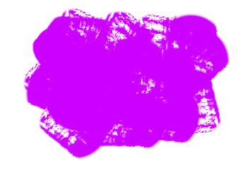  Brush stroke on white background. Colored brush stroke. 