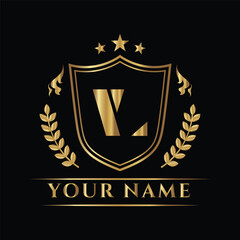 vl of elegant black and gold design elements - buttons, badges, labels. Vector illustration eps10