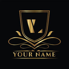 vl of elegant black and gold design elements - buttons, badges, labels. Vector illustration eps10