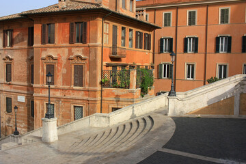 Piazza del Campidoglio in Rome, Italy.