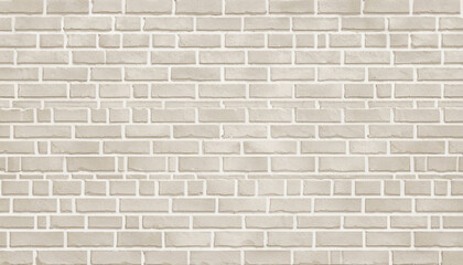 Fototapeta premium Cream brick wall texture